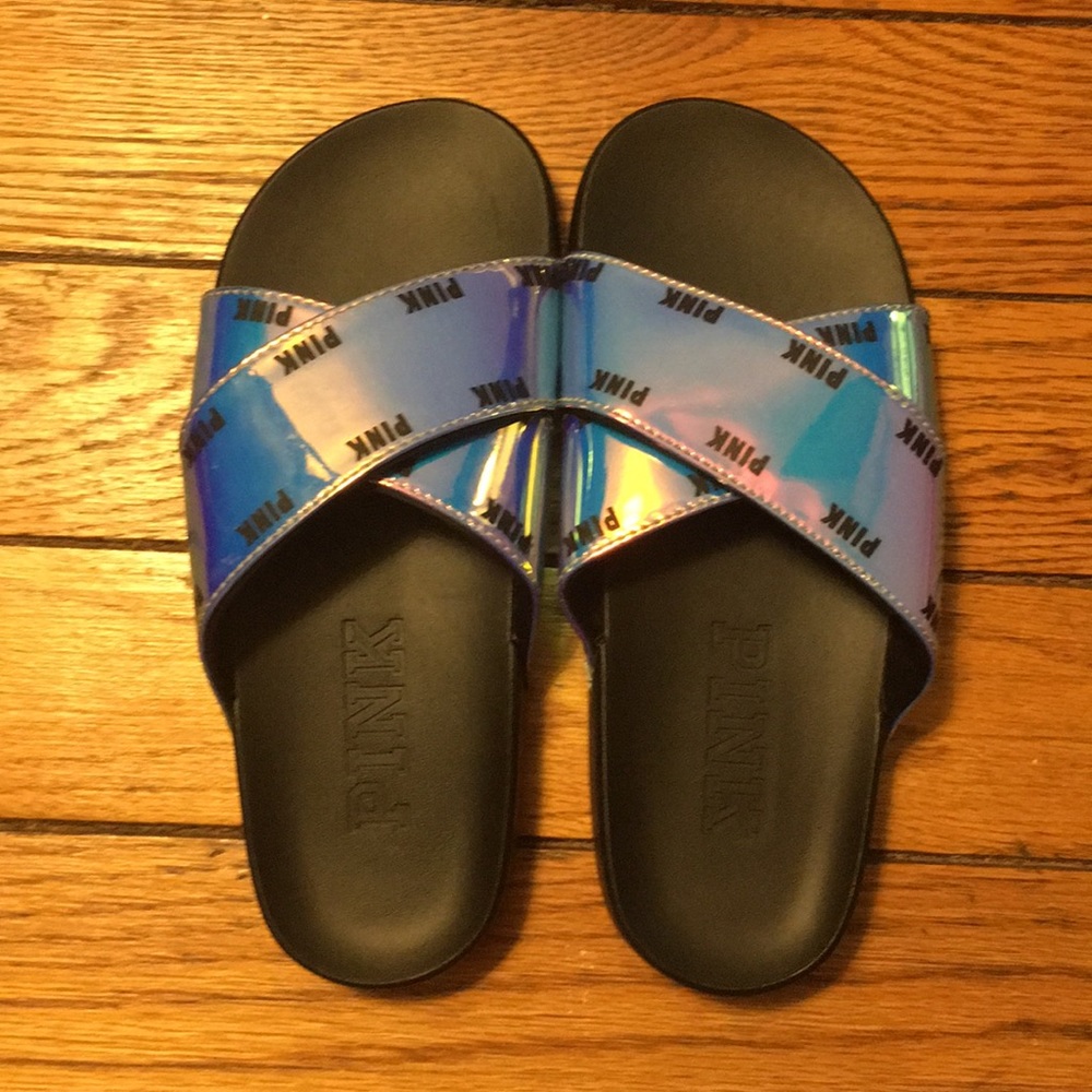 PINK holographic slides